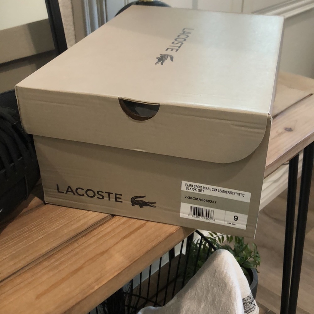 Lacoste evara sport men’s fashion sneaker various sizes - Picture 8 of 8